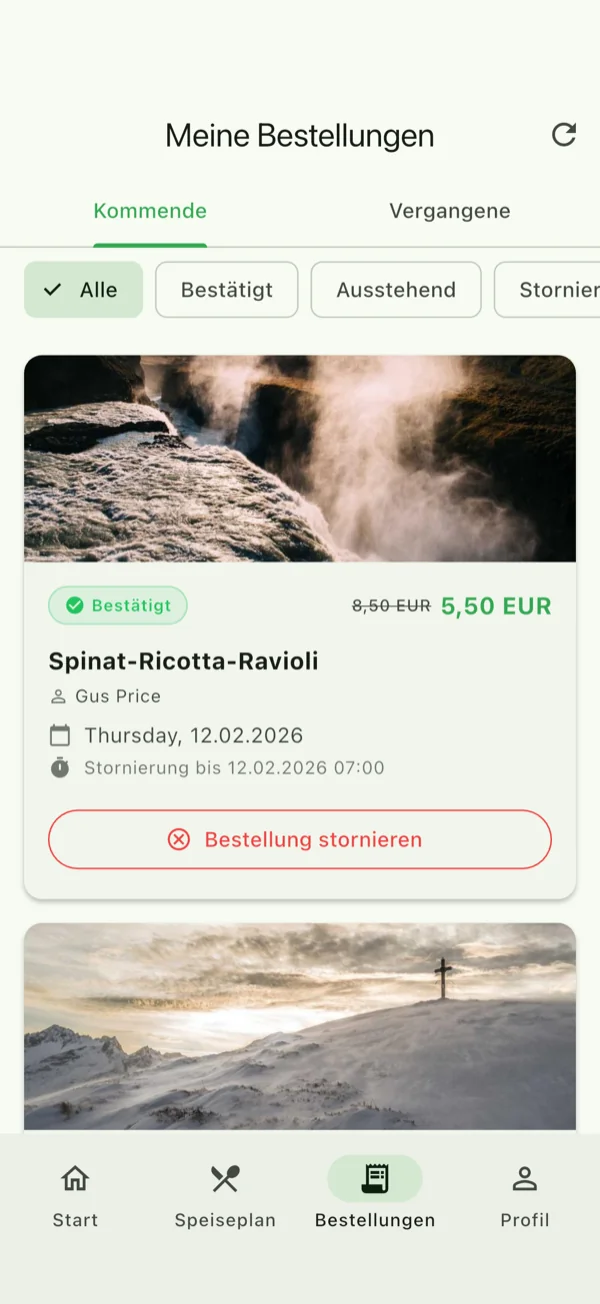 Automatisch bestellen lassen