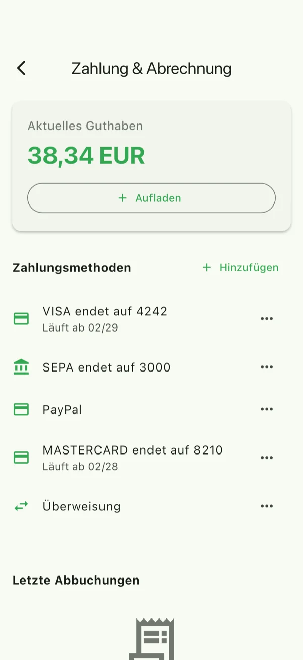 Sicher bezahlen